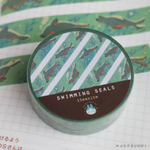 Swimming Seals Washi Tape