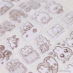 Sketch No Money Planner Sticker Sheet