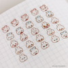 Bunmoji: Angry Sticker Sheet