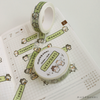 Days of the Week Light Pistachio Mugo Washi Tape