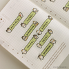 Days of the Week Light Pistachio Mugo Washi Tape