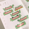 Days of the Week Froggy Washi Tape