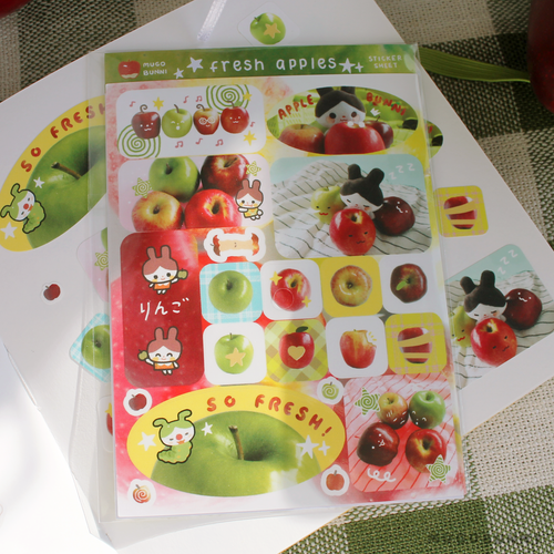Fresh Apples Sticker Sheet