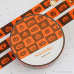 Pumpkin Grid Washi Tape