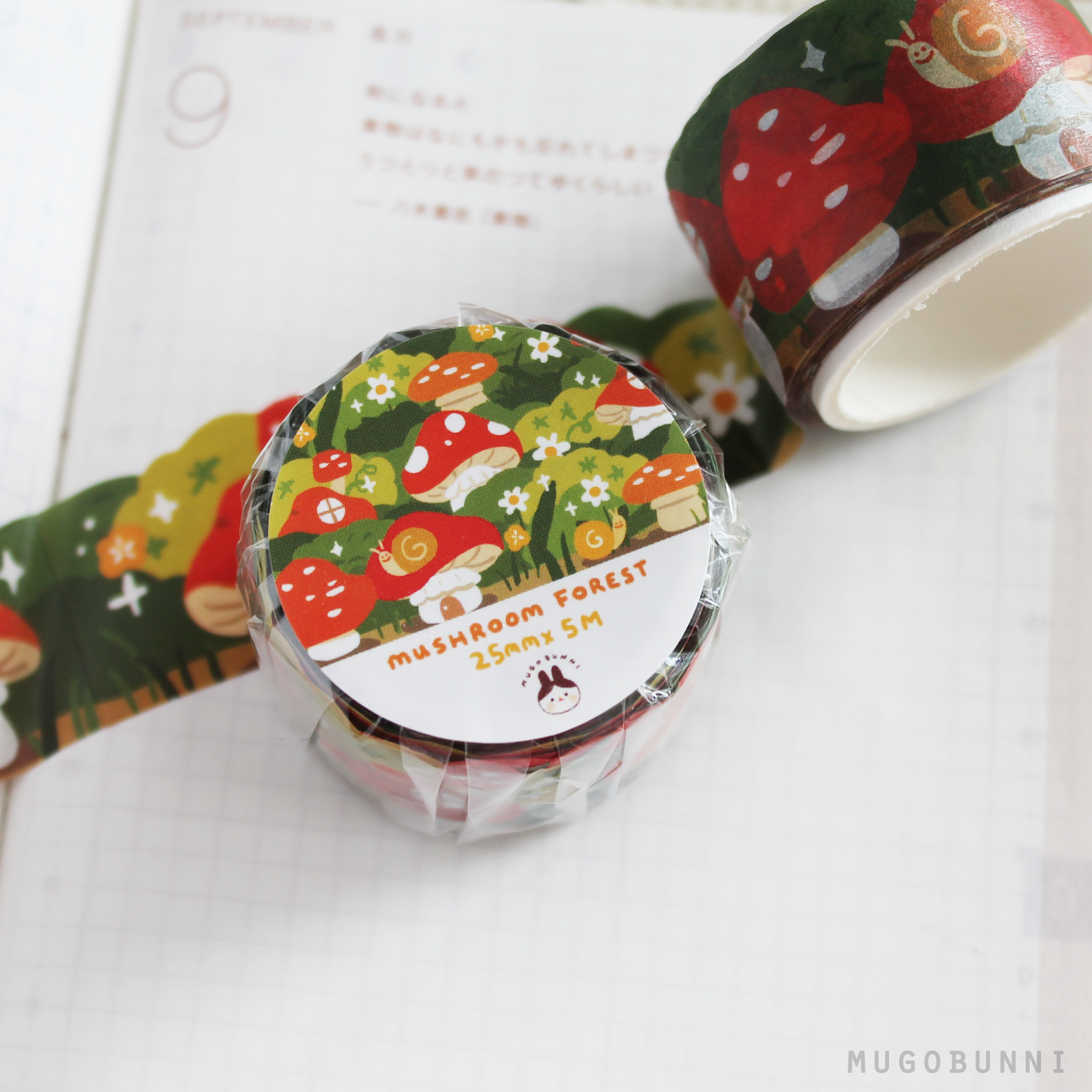 Forest Harvest - Washi Tape – berriemoo