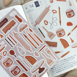 Pottery Supplies Sticker Sheet
