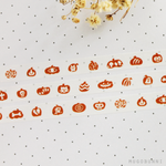 Mini Pumpkin Icon Washi Tape