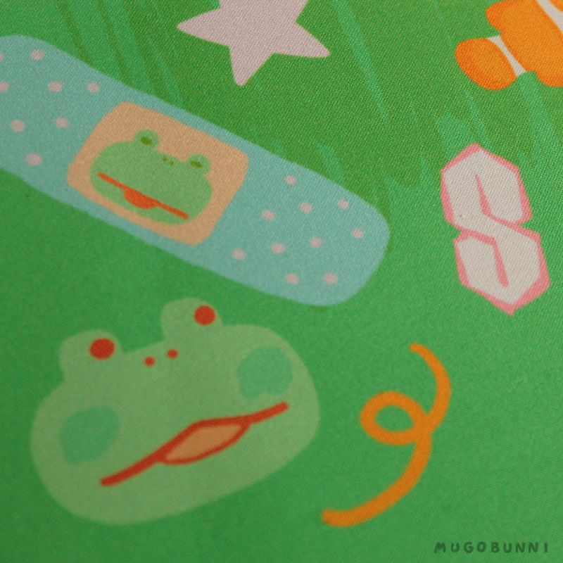 Desk Mat: Frog Deco