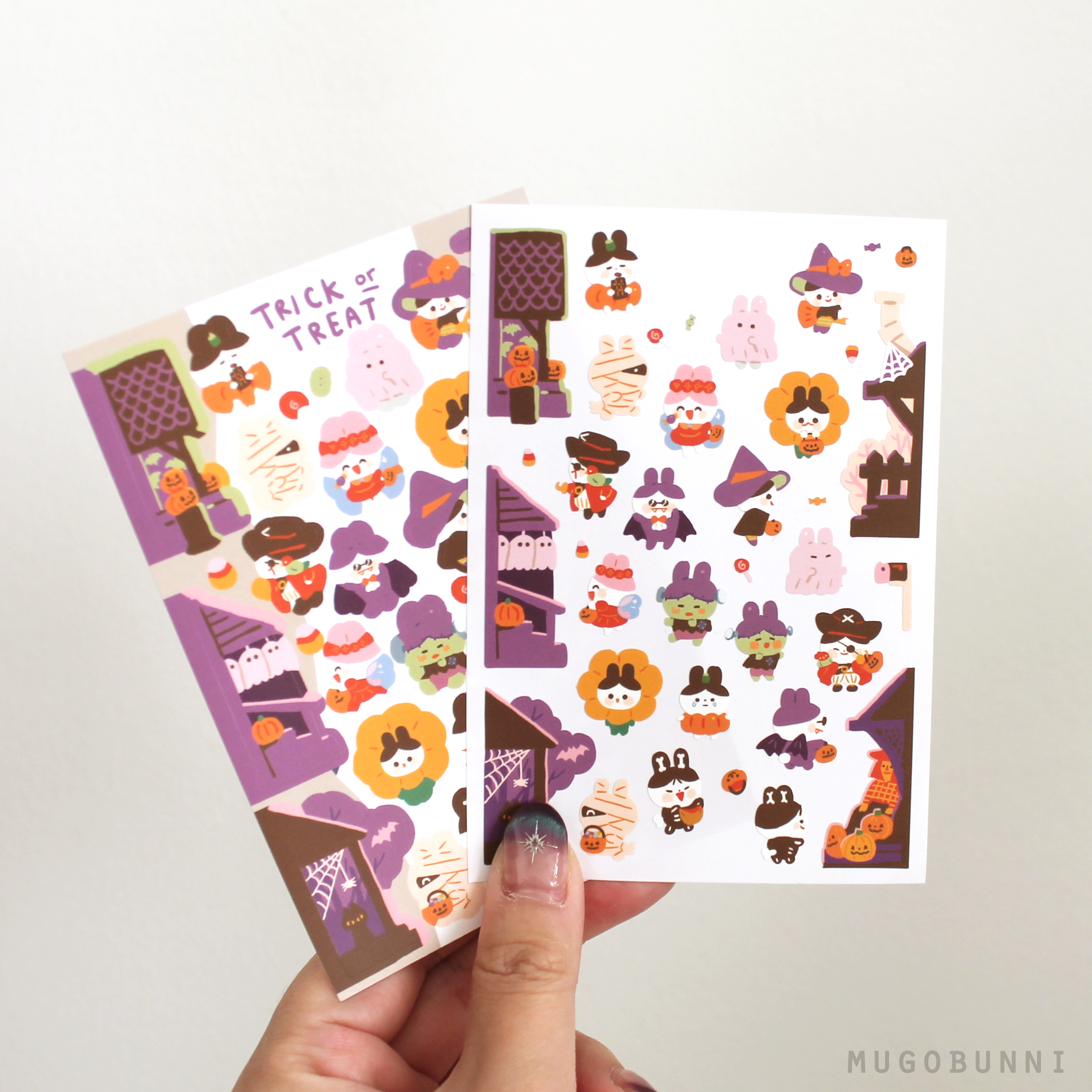 Ribbon Deco Sticker Sheets – mugobunni