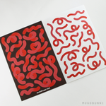 Worm Deco Sticker Sheet