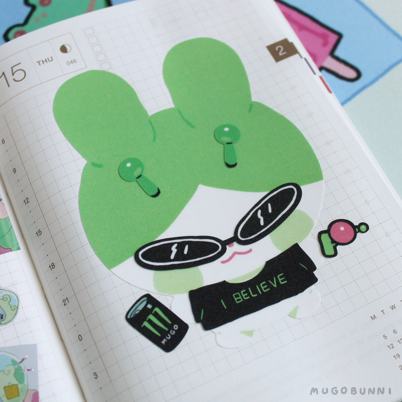 Believe in Mugo Sticker Sheet