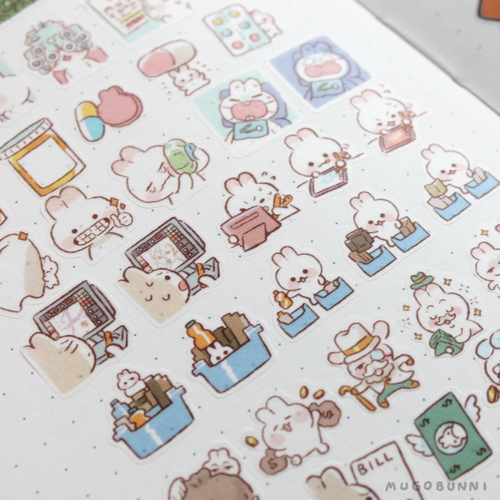 Shopping Planner Sticker Sheet