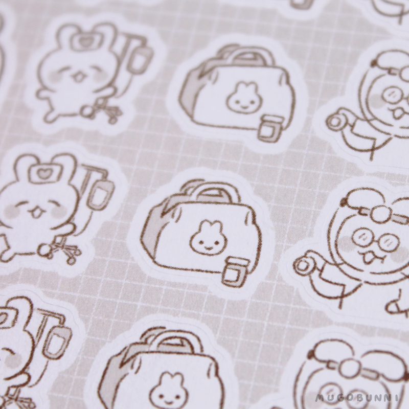 Sketch Hospital Planner Sticker Sheet