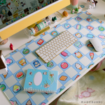 Desk Mat: Yummy Icy Treats