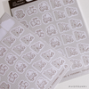 Sketch Journaling Planner Sticker Sheet