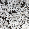 Leave me alone sticker