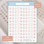 Bunmoji: Love Sticker Sheet