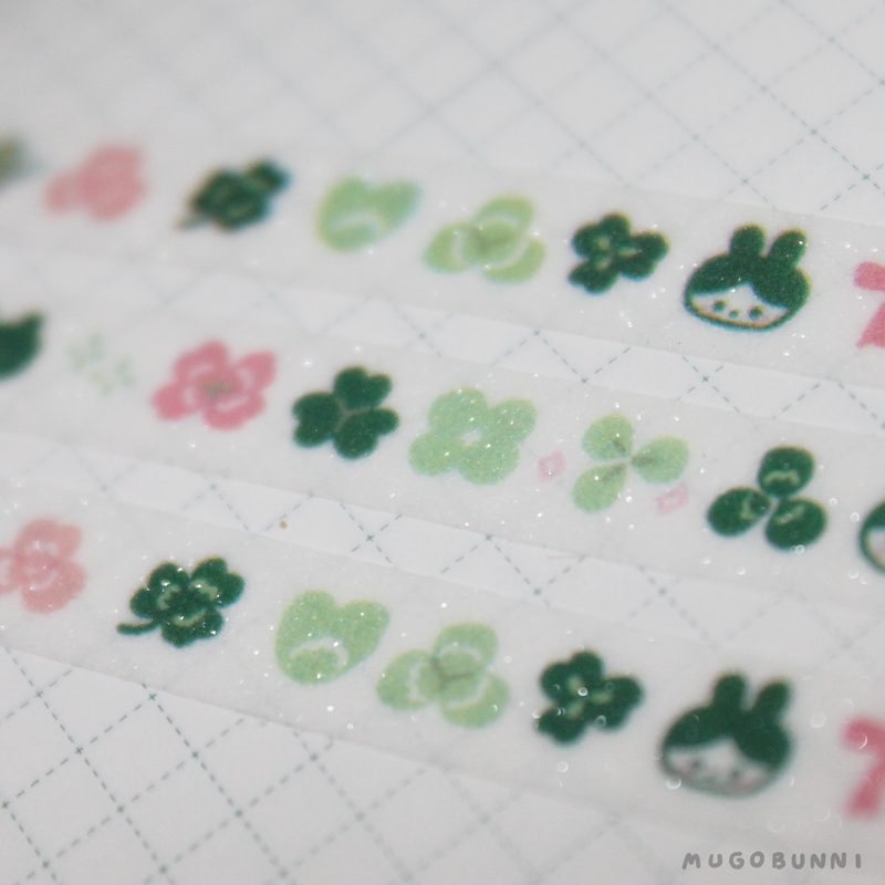 Mini Clover Washi Tape