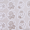 Sketch Money Planner Sticker Sheet