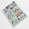 Moo Moo Space Patrol Comic Sticker Sheet