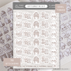 Sketch Optometrist Planner Sticker Sheet