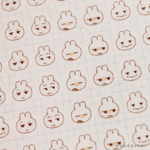 Bunmoji: Over It Sticker Sheet