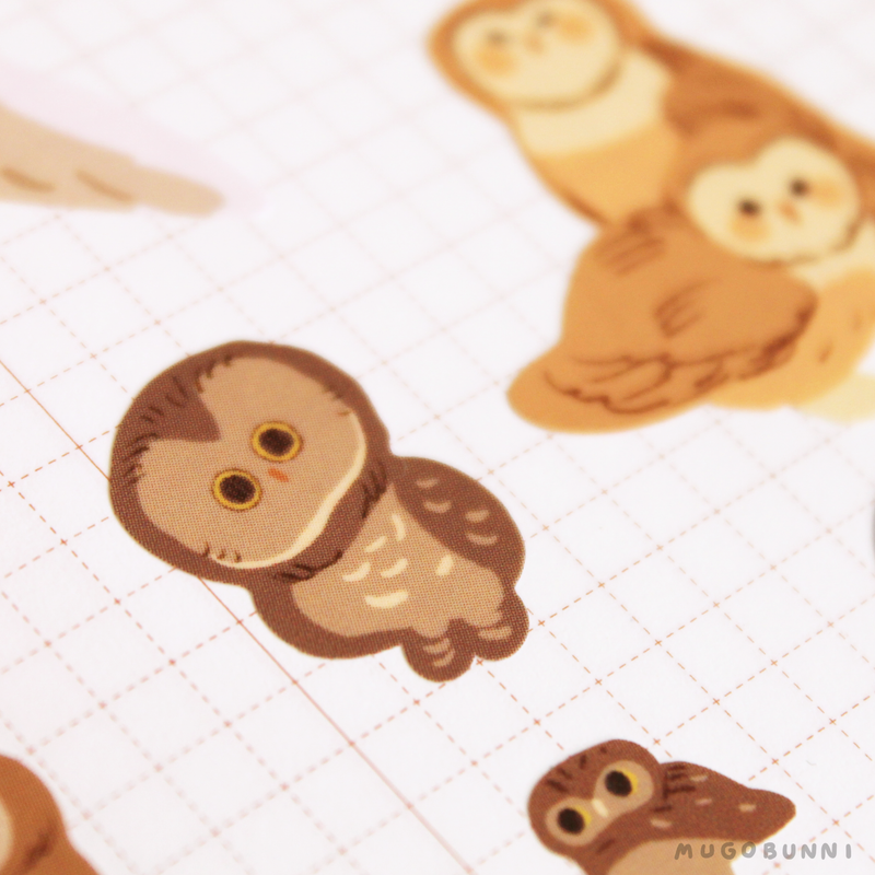 Owl Sticker Sheet