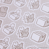 Sketch Packing Planner Sticker Sheet