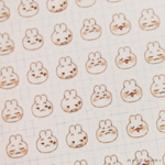 Bunmoji: Smug Sticker Sheet