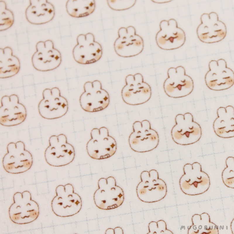 Bunmoji: Smug Sticker Sheet