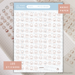 Bunmoji: Suspicious Sticker Sheet