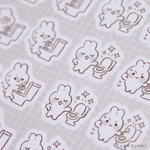 Sketch Toilet Planner Sticker Sheet