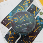 Gold Foil Constellation Washi Tape