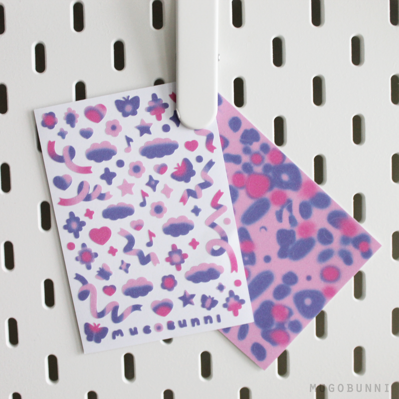 Mini Polco Deco Sticker Sheet: Pattern