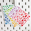 Mini Polco Deco Sticker Sheet: Hue