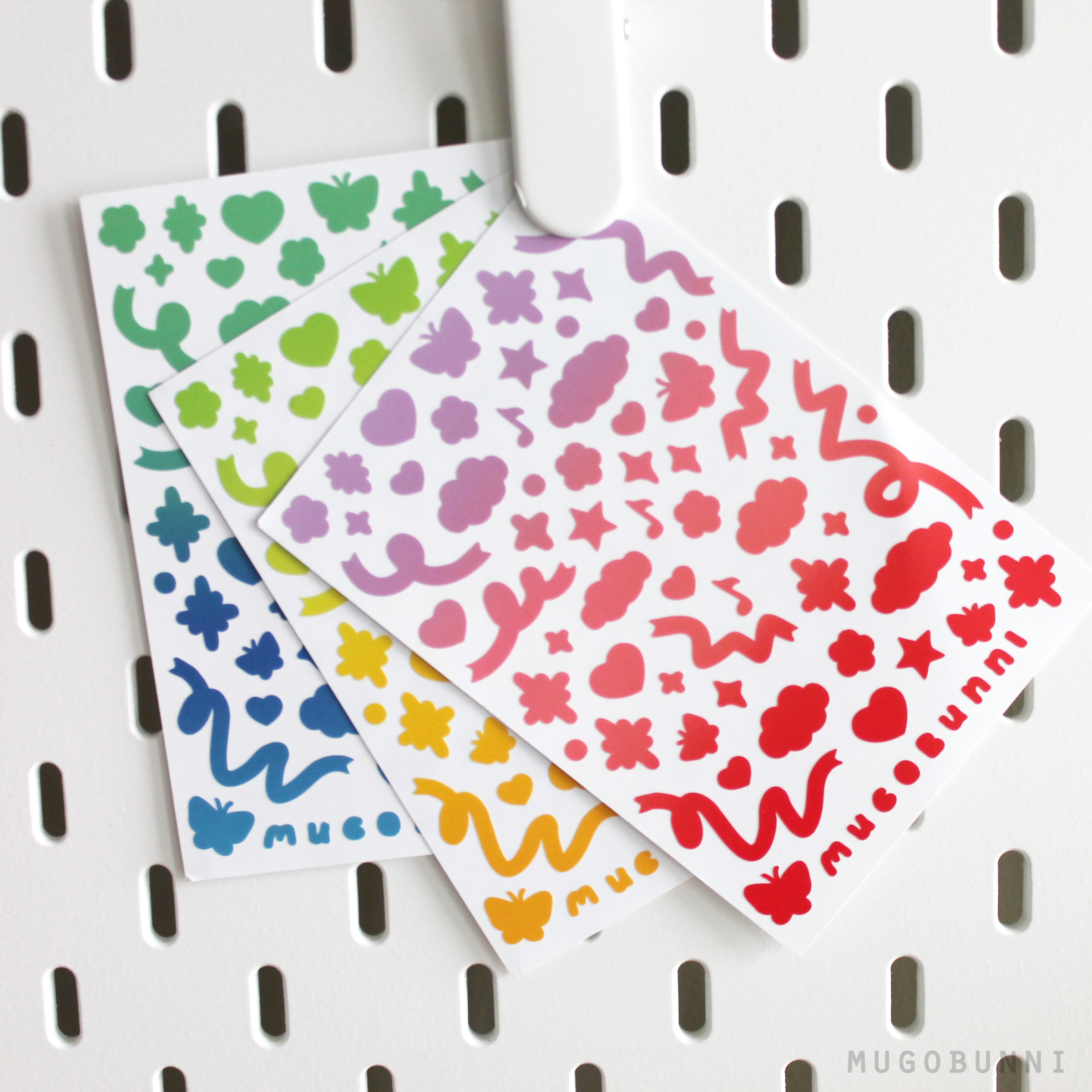 Mini Polco Deco Sticker Sheet: Hue – mugobunni