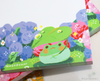 Rainbow Froggy Garden Memo Pad