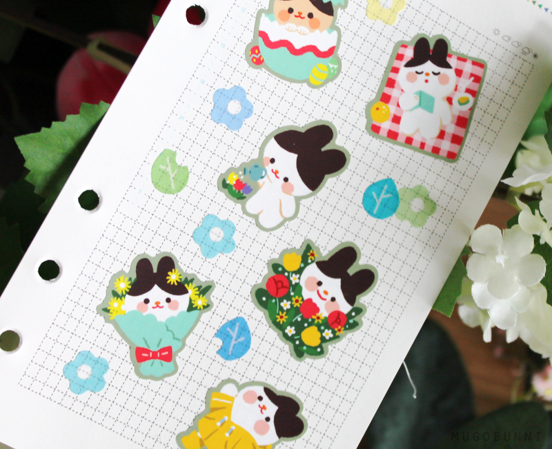 Spring Time Sticker Spring Time Sticker Sheet – mugobunni
