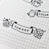 Days of the Week Sketch Mugo Washi Tape