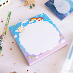 Cloudy Home Memo Pad