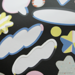 Space Shapes Sticker Sheet