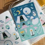Swan Lake Inspired Summer Kim Sticker Sheet