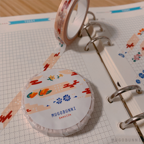 Limited Edition LNY Flowers Washi Tape