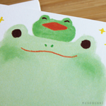 Double Froggy Memo Pad