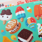 Ice Cream Shop Sticker Sheet