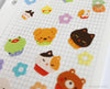 Animal Cupcake Sticker Sheet