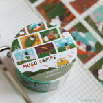 Mugo Camping Adventure Stamp Washi tape