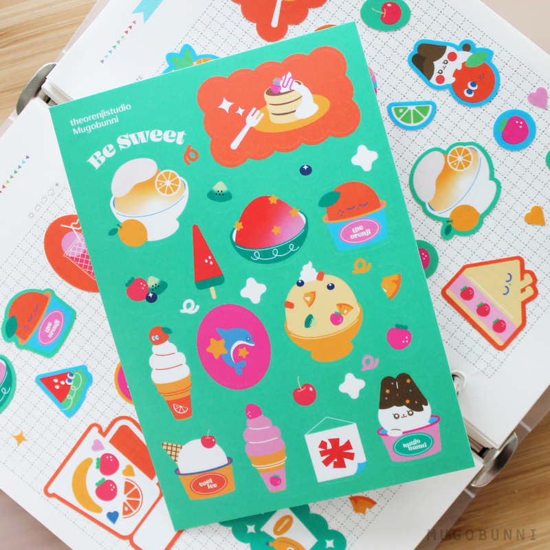 Cool and Sweet Sticker Sheet