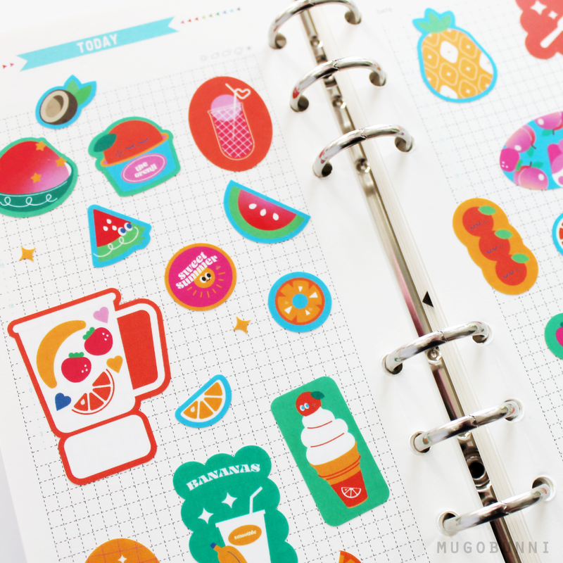 Cool and Sweet Sticker Sheet