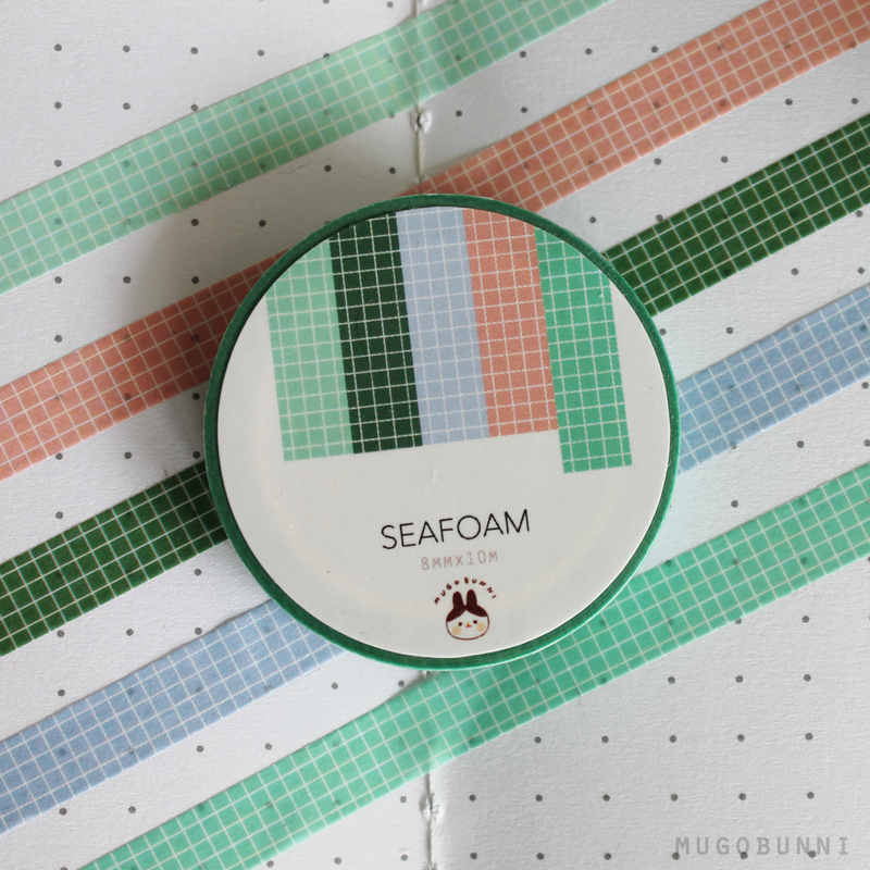 Grid Tape - Seafoam